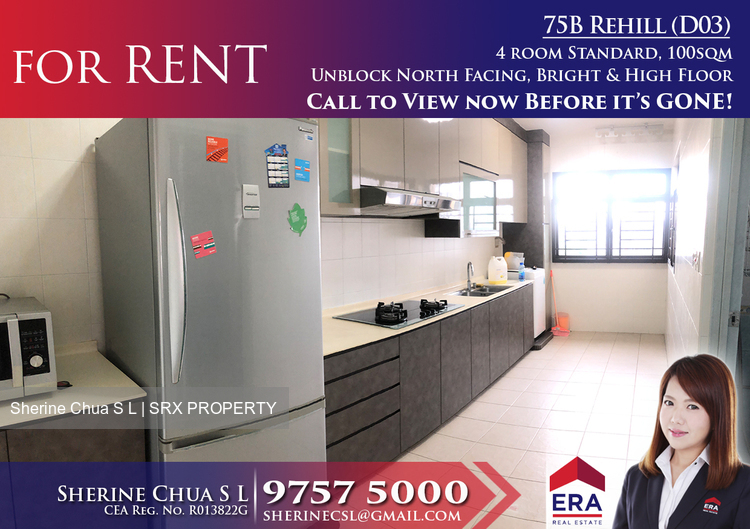Blk 75B Redhill Road (Bukit Merah), HDB 4 Rooms #192971892
